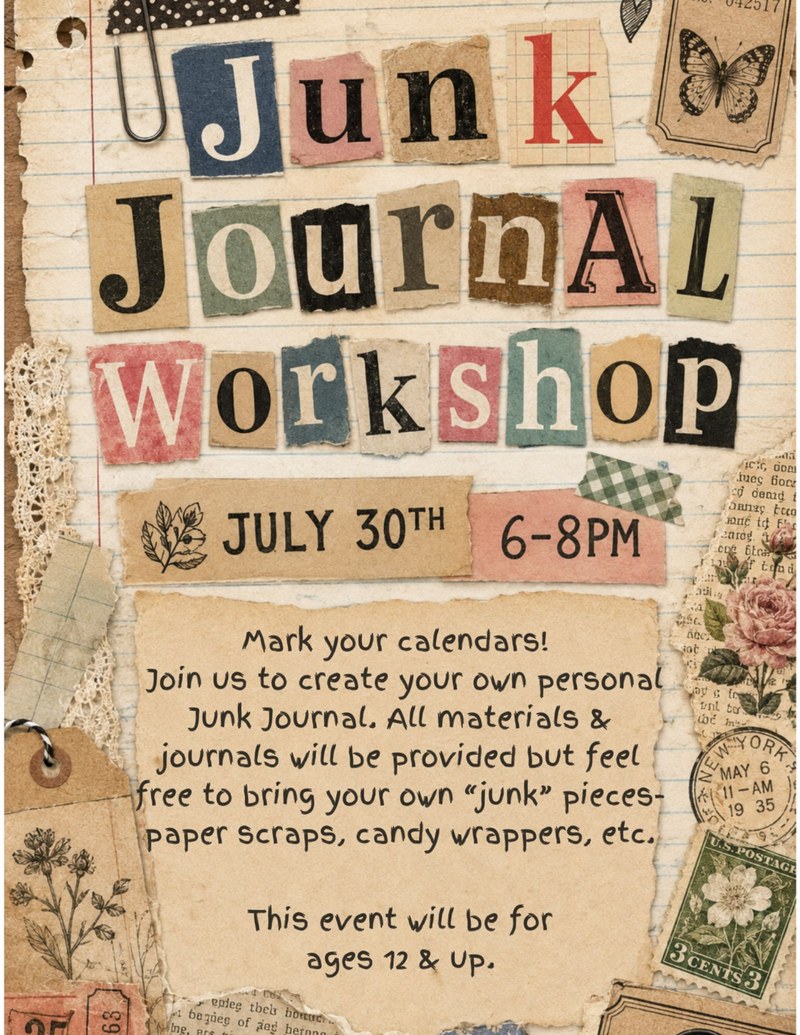 Junk Journal Workshop