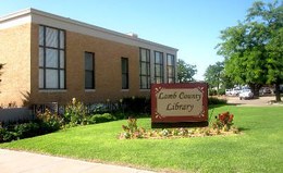 Lamb County Library Logo